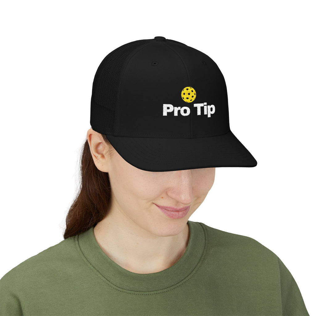 Pro Tip Pickleball Snapback Trucker Cap