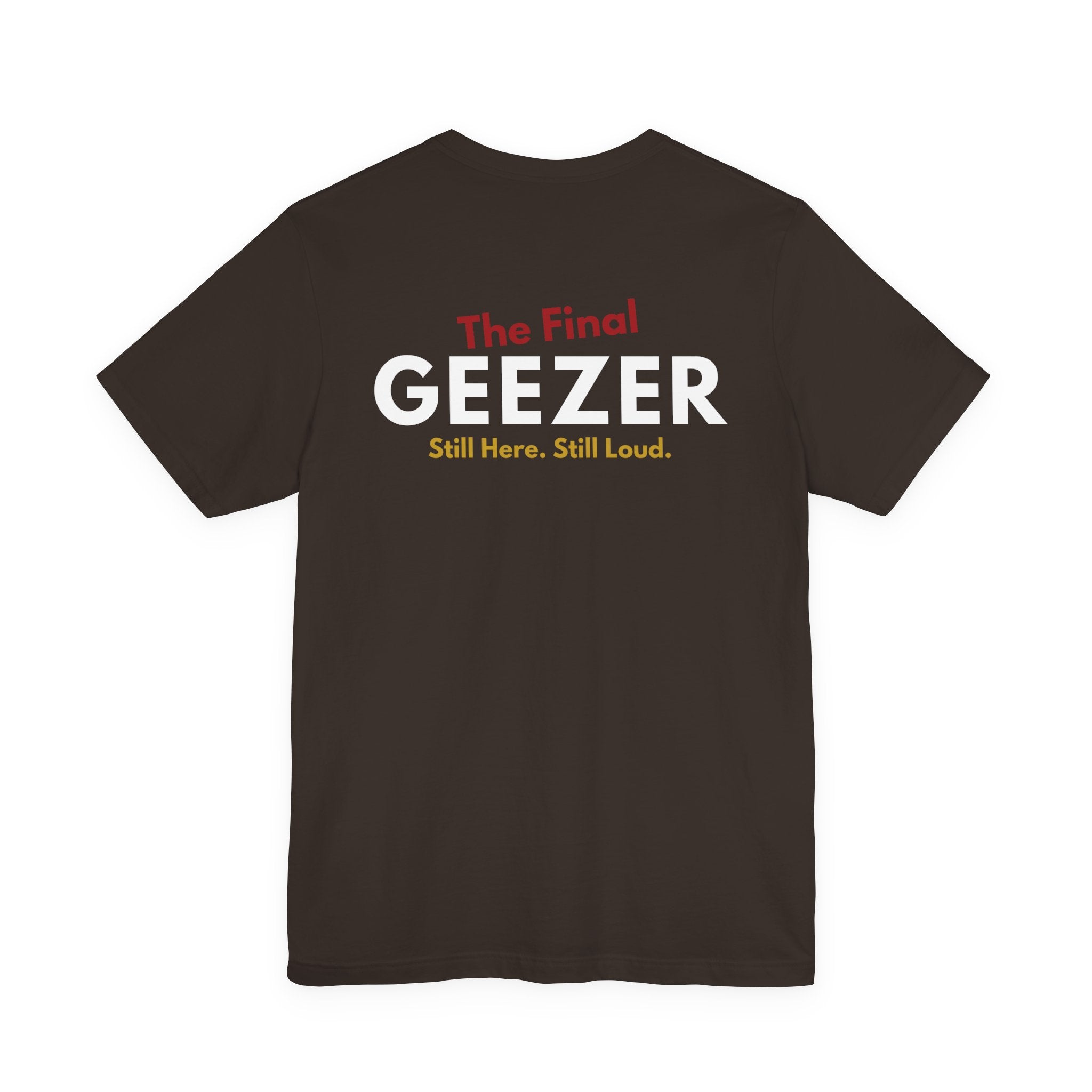The Final Geezer - Chant Edition