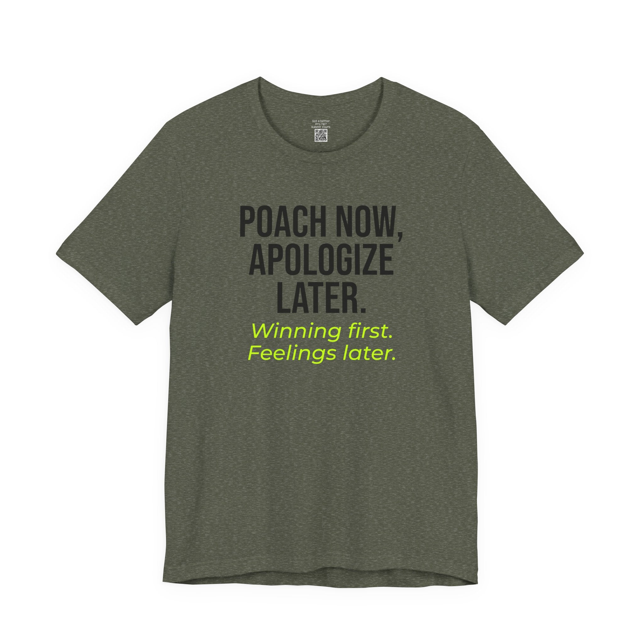 Poach Now, Apologize Later