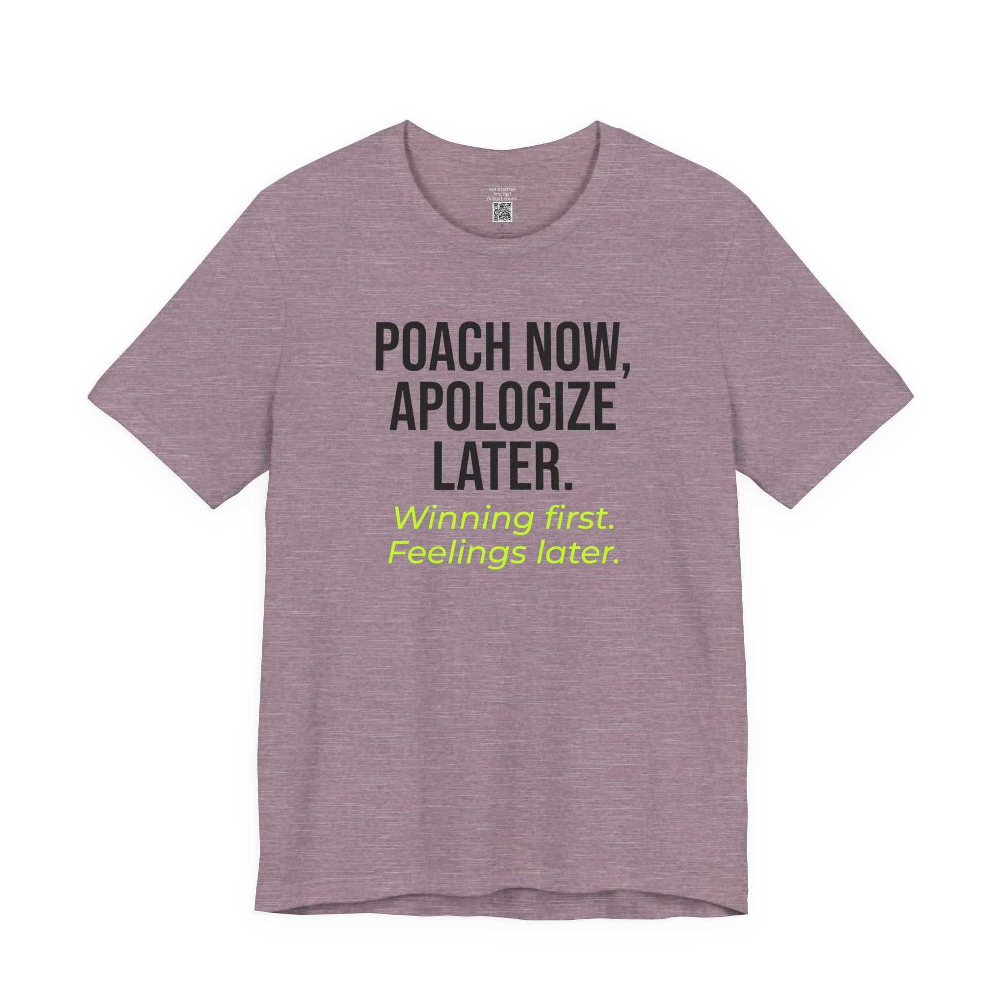 Poach Now, Apologize Later