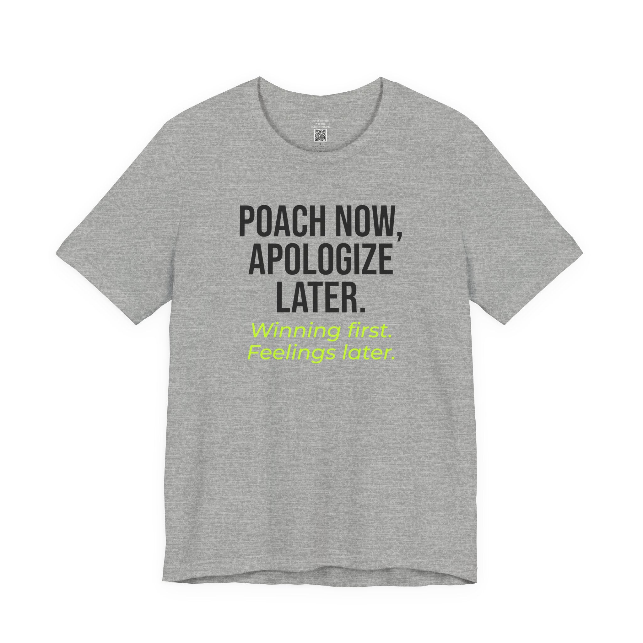 Poach Now, Apologize Later