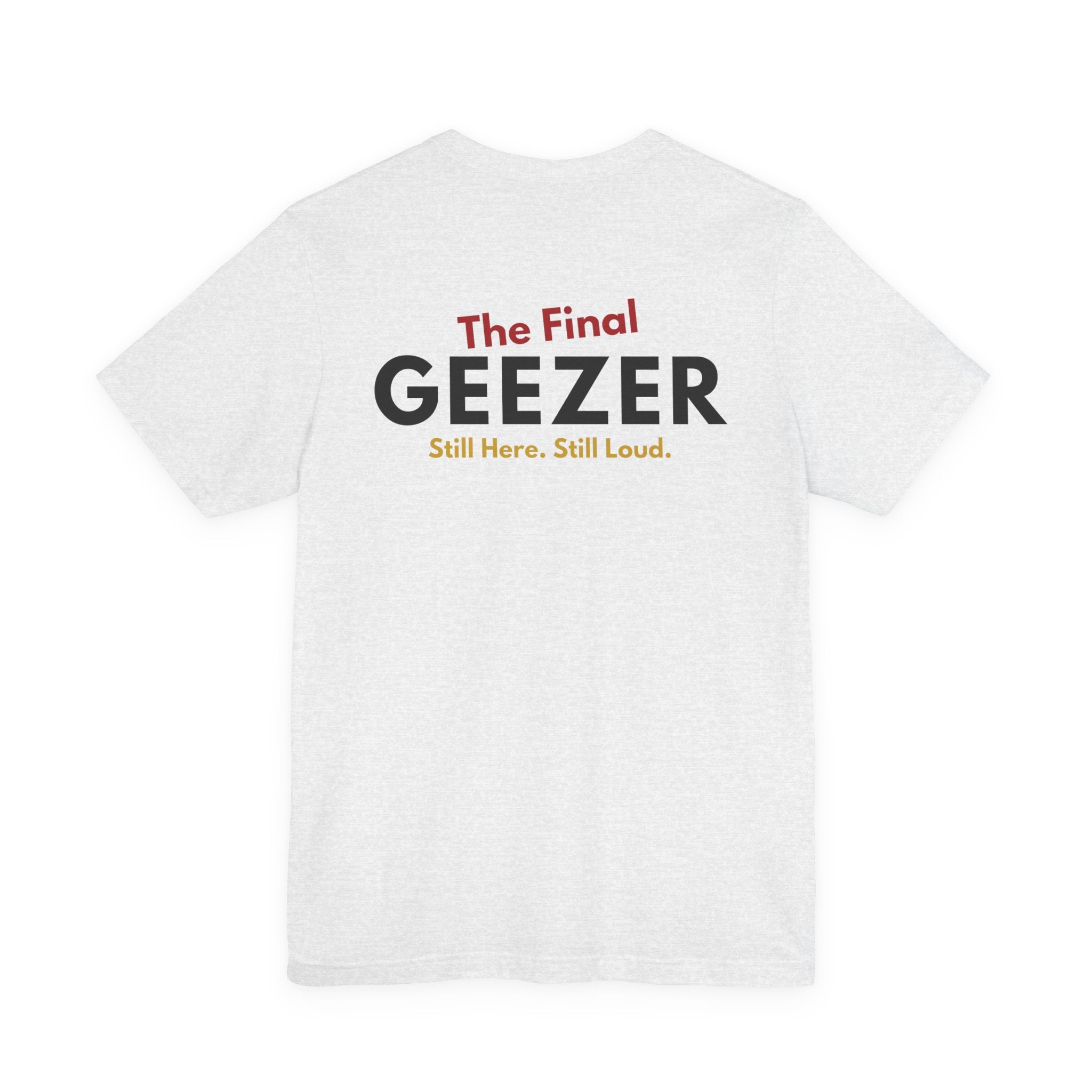 The Final Geezer - Chant Edition