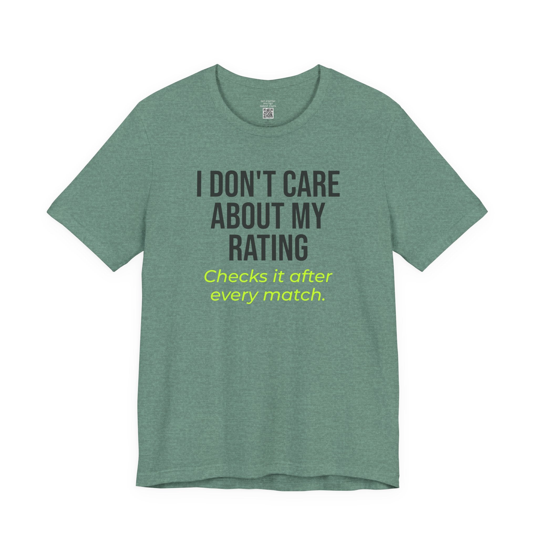 I Don't Care About My Rating