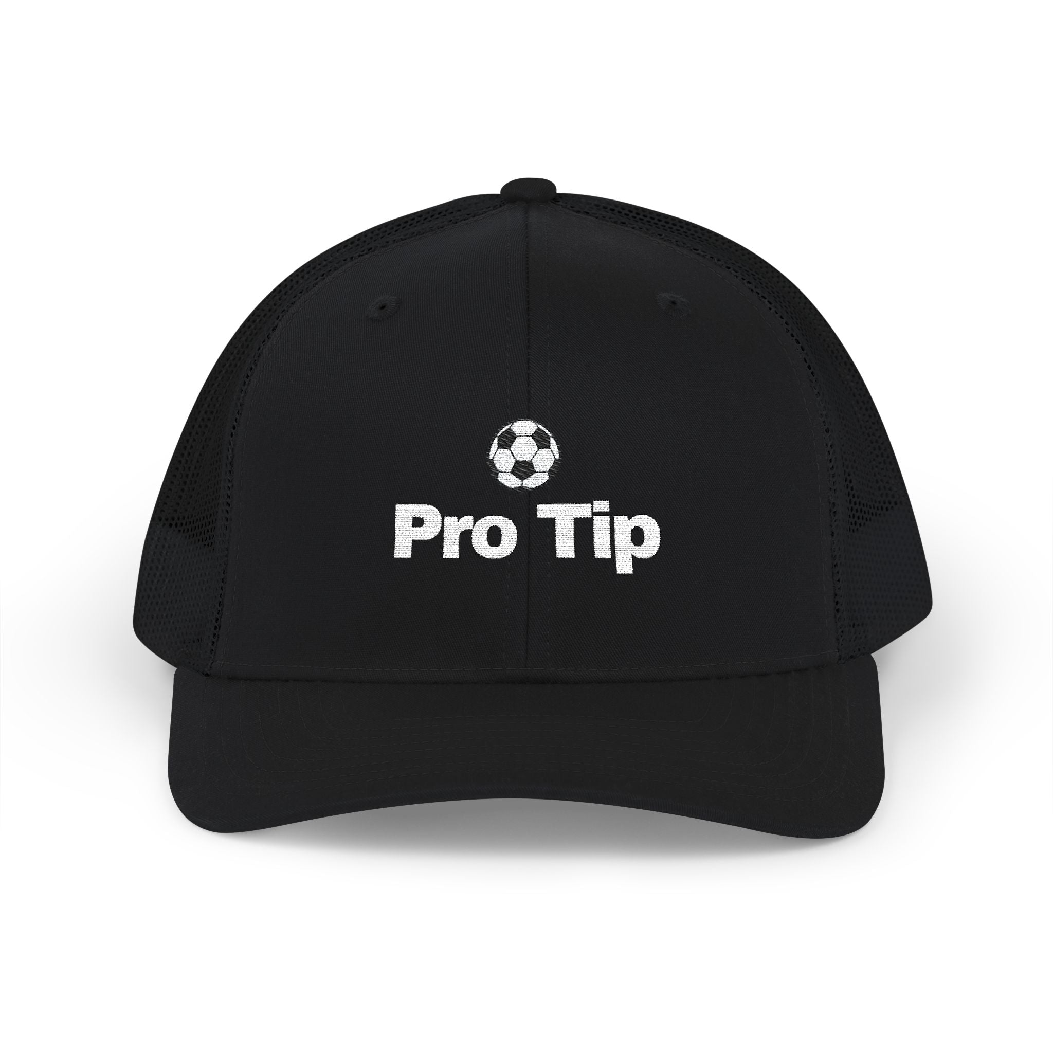 Pro Tip Soccer Snapback Trucker Cap