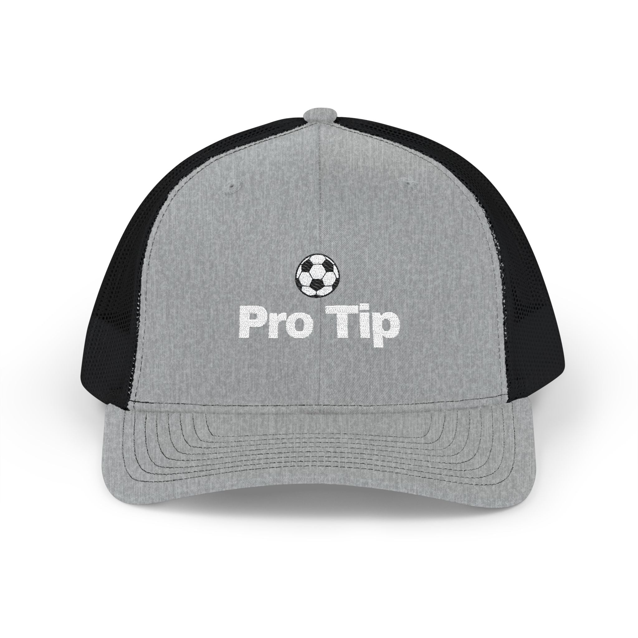 Pro Tip Soccer Snapback Trucker Cap