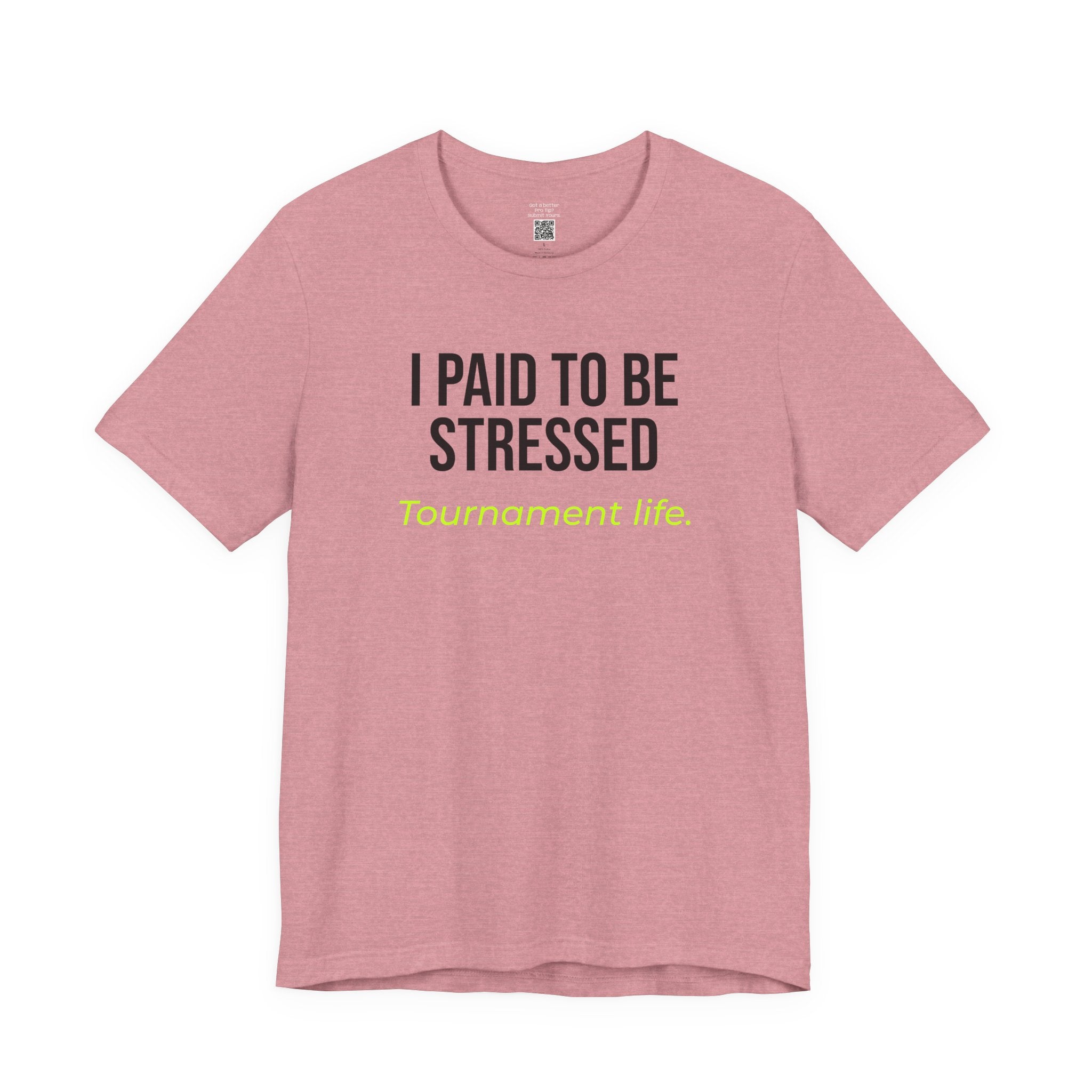 I Paid To Be Stressed