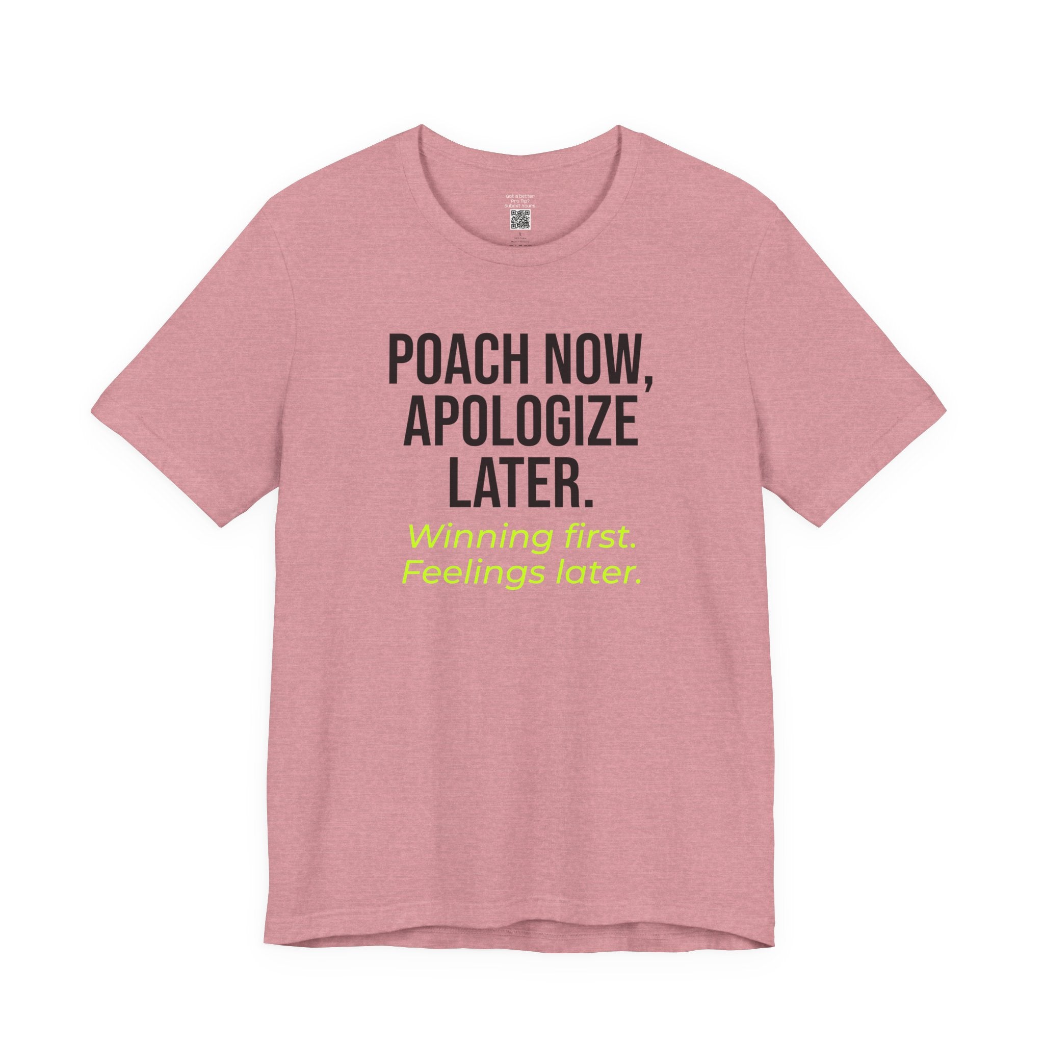 Poach Now, Apologize Later