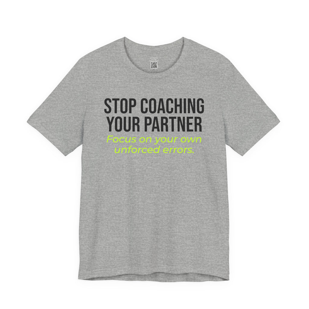 Stop Coaching Your Partner