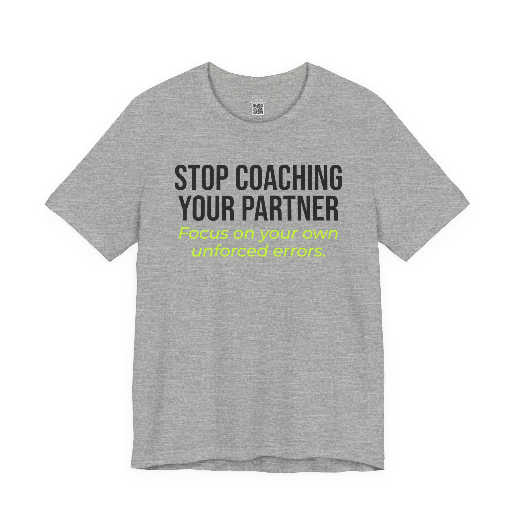 Stop Coaching Your Partner