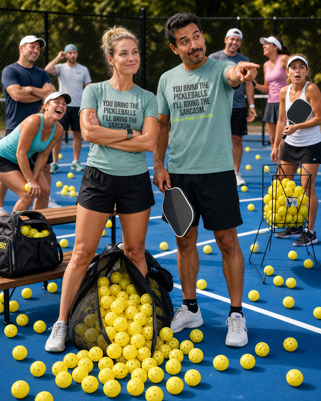 You Bring The Pickleballs