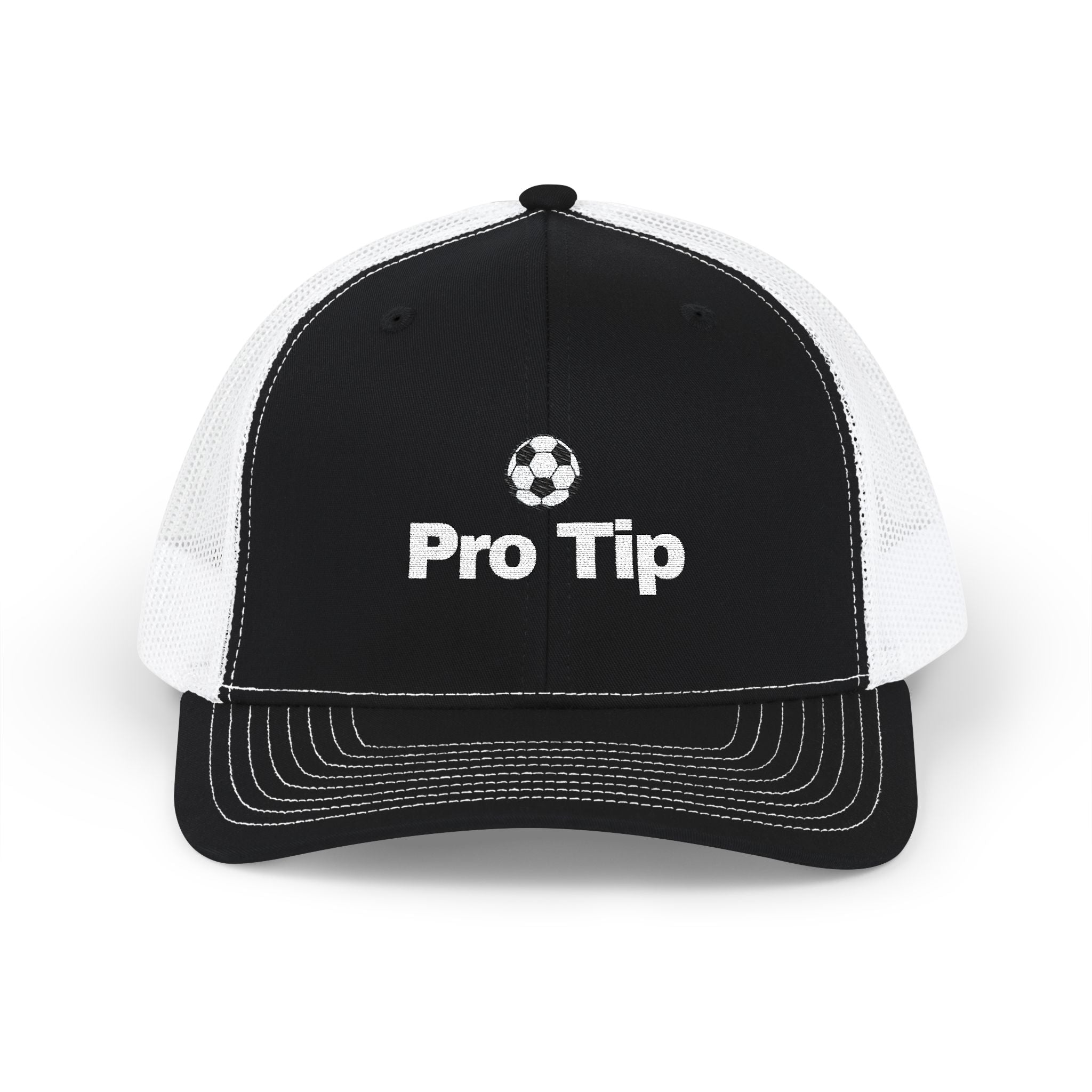Pro Tip Soccer Snapback Trucker Cap
