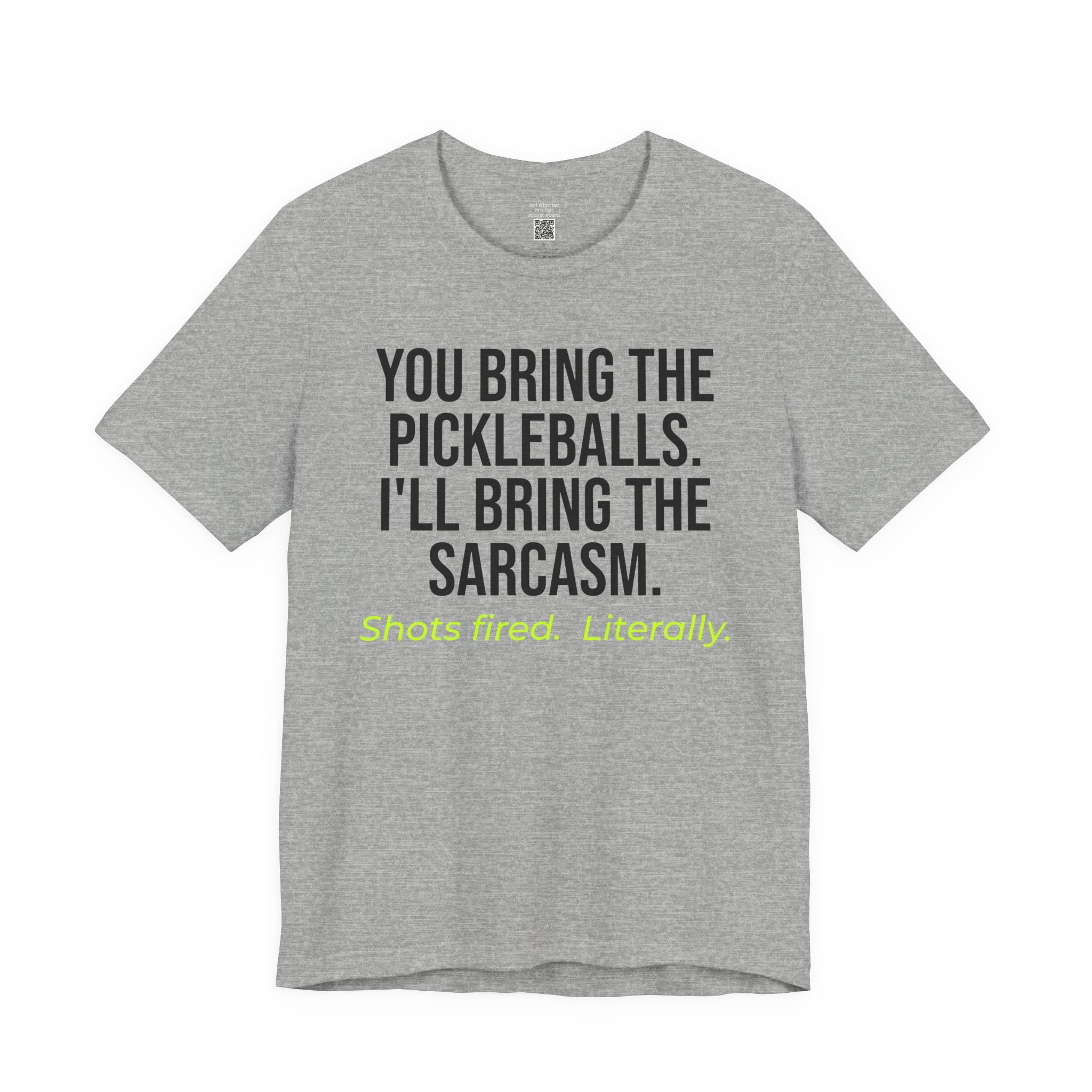 You Bring The Pickleballs