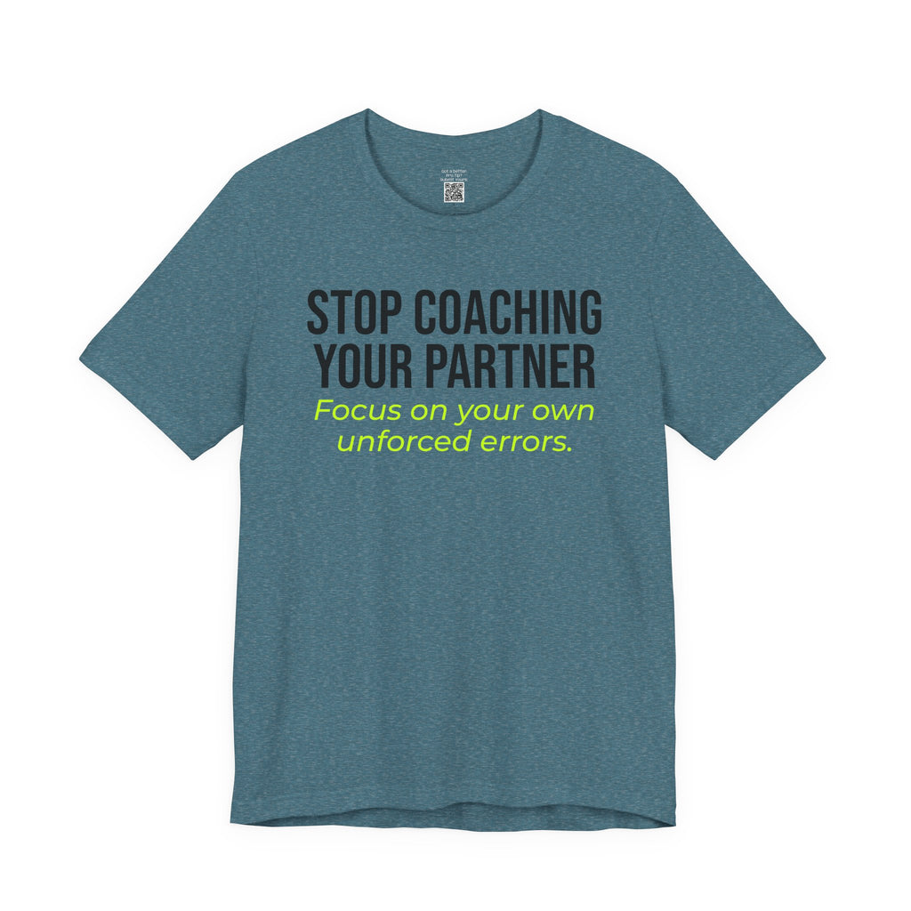 Stop Coaching Your Partner