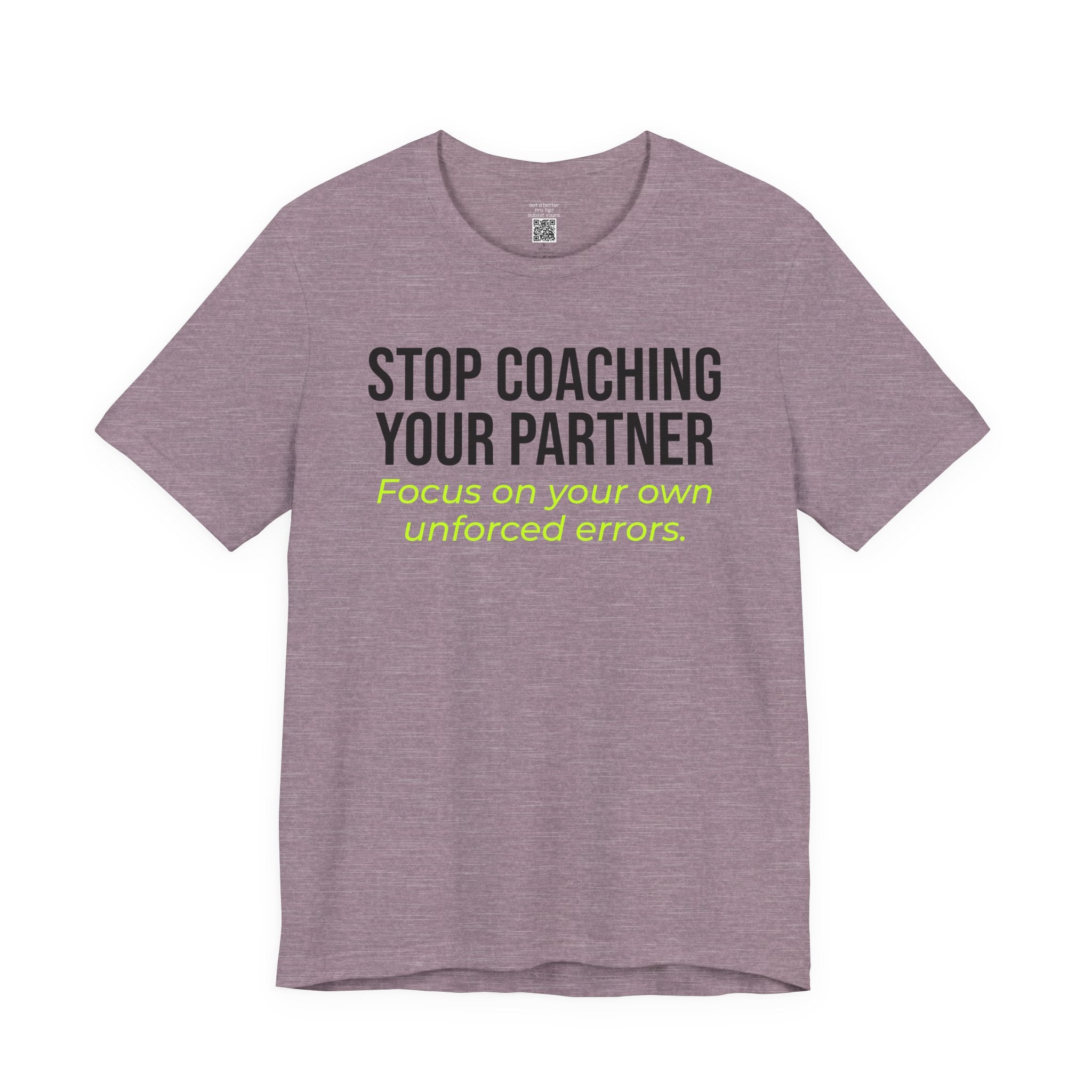 Stop Coaching Your Partner