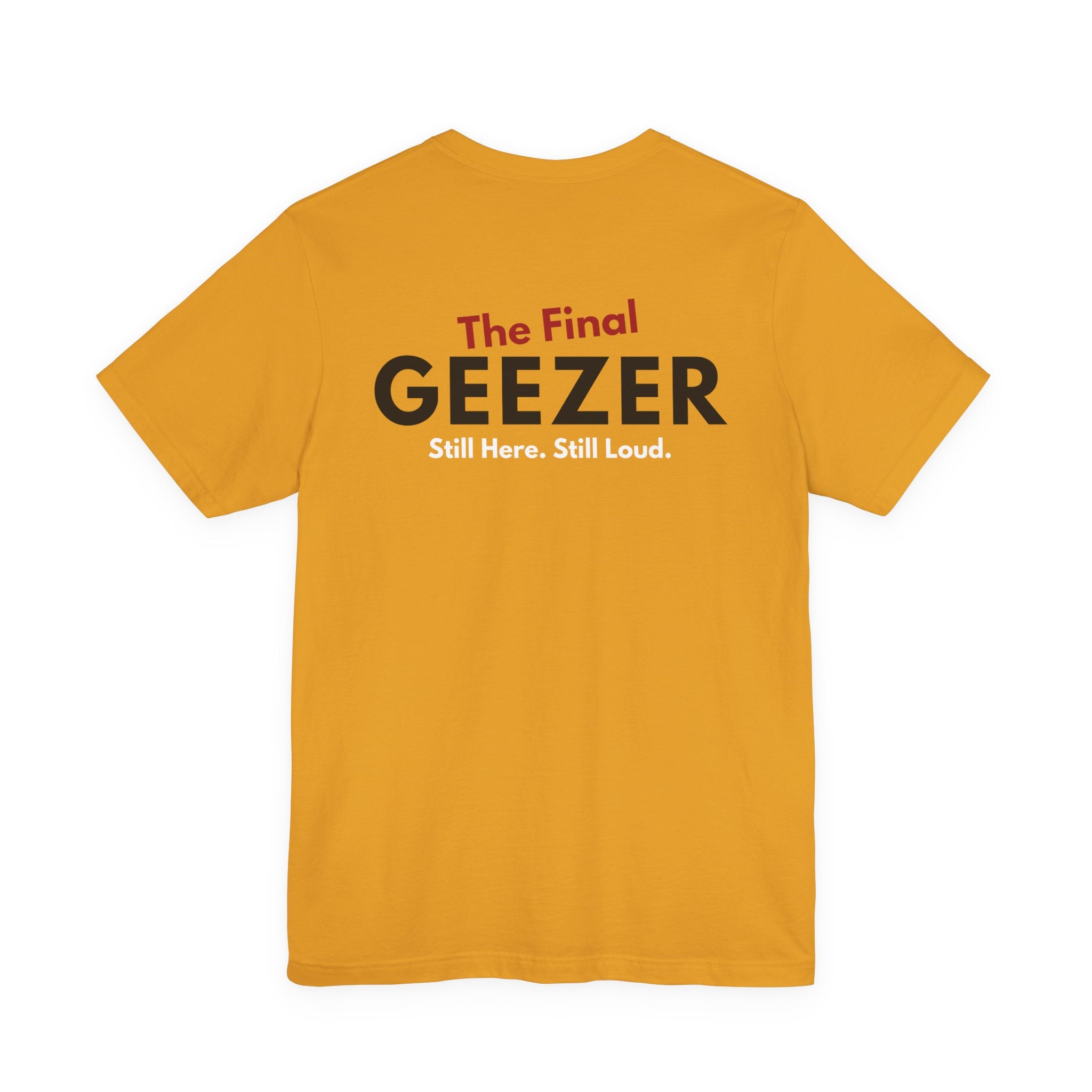 The Final Geezer - Chant Edition